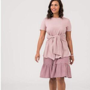 S/M Agnes & Dora Side Seam Sash Top A06